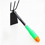 amzmonnsuta 鍬・レーキ 両用 ガーデニング・植物・庭・お手入れ 工具 耕うん・草取りツール