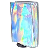 PlayVital ps5に適用防塵カバー、柔らかくてきれいなダストカバーはプレーステーション5本体に適用可能、ps5対応用ダストカバー、ps5対応用収納カバー【オーロラシルバー】