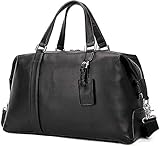 Ariga ボストンバッグ ゴルフ 本革 牛革 2WAY 機内持ち込み 底鋲付き 防水 軽量 大容量 手提げ レザー 出張 旅行 トラベル 