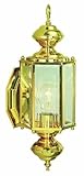 Design House 501692 Augusta Outdoor Uplight, 14-3/8-Inch by 5.5-Inch, Solid Brass [並行輸入品]