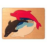 GEORGE LUCK（イギリス） 3重パズル イルカ