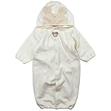 《秋冬春対応》(日本製) Pample Mousse(パンプルムース) ダイヤニットキルト2WAYおくるみオール 50cm~70cm/IV NO.DP-73558