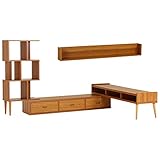 arne テレビ台 ラック ウォールシェルフ 完成品 日本製 配線収納 3点セット T-003/1500 T3-alto WallBox F-1500 北欧モデル