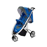 着せ替えもできるスタイリッシュなデザインのA型ベビーカー【アイ・ベイブ/ibabe 本体カラー：ブルー】