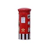 かわいいクリエイティブCrafted BigメールボックスPostbox Cartoon Vivid面白いLovelyクールメタル愛らしい赤Stealingコインバンクボックス保存お金ボックスコレクシ