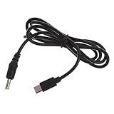 12V USB タイプ C メス - 4.0x1.7mm オスプラグ変換アダプターケーブル、ルーターファン LED ライトタイプ C プラグ電源アダプター用