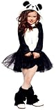 レッグアベニュー プリティ　パンダ　ジップアップワンピース L