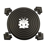 16.2 ft Baby Edge & Corner Guards Set [ 15 ft Edge Guards + 8 Pcs Corner Guards + Door Slam Stopper 