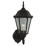 Sea Gull Lighting 88941-782 Outdoor Sconce with Clear Beveled Shades, Heirloom Bronze Finish [並行輸入品]