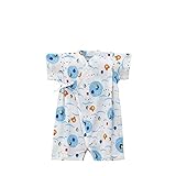 ミキハウス ホットビスケッツ (MIKIHOUSE HOT BISCUITS) 甚平オール 72-7501-617 S(60-70cm) 白