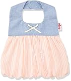 ニヴァ niva おしゃれスタイ・ビブ 女の子用 キャンディストライプ