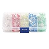 Hilitand 500pcs 3mm LED発光ダイオード5色アソートメント・ダイオードDIYキット付き電子部品