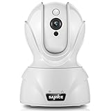 SANNCE 720P 100万画素 WIFI対応 ワイヤレスIPカメラ ネットワークカメラ ベビーモニター 暗視撮影 IR-CUT機能 動体検知 警報機能 双方向音声 遠隔操作 セキュリティCCTV