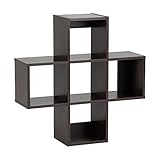 arne ウォールラック シェルフ 壁掛け棚 飾り棚 壁面収納 木製 デザイン インテリア ten ブラック