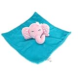 wingingkids ベビぬいぐるみ アニマル人形 ベビーおもちゃ 赤ちゃんおもちゃ ミニブランケット ゾウさん セキュリティブランケット アニマルブランケット 人形ブランケット ふわふわ 赤ちゃん