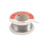 uxcell　リール巻はんだ　はんだワイヤーリール　63%SN　Tin　37%PB　50g　　0.8mm