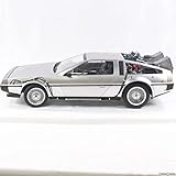 ムービー・マスターピース デロリアン・タイムマシン バック・トゥ・ザ・フューチャー 1/6 ビークル アクション