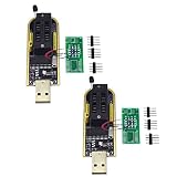 2pcs CH341A STC Flash 24 25 EEPROM BIOS Writer USB Programmer SPI USB to TTL