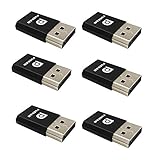 FURAN 6 Pack DP-display port DPバーチャル・ディスプレイ DP virtual display DPグラフィックカード表示GPU検出監視ダミープラグアダプタ 3840x2160@17H(DP)