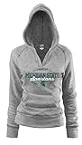 NCAA Michigan State SpartansジュニアラグビーDeepカレッジロゴVネックフリースパーカー L ホワイト