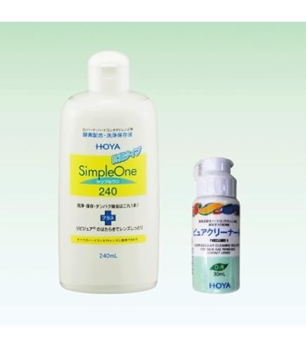 Amazon | シンプルワン 240ml×3本 | Hoya | タンパク除去