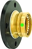 Viega 19728 ProPressブロンズXL 2ピースアダプタフランジwith 2 – 1 / 2インチフランジX P