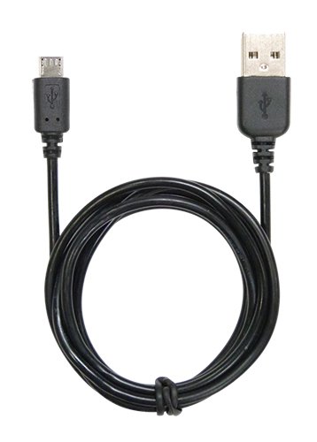 ミラリード(MIRAREED) USBケーブル 2.4A対応1m充電コード(マイクロUSB)ブラック 急速充電に最適化した充電専用ケーブル PJ13-38