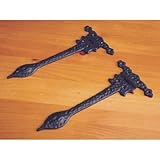 扉用 金具 アイアンパーツ アローヒンジ セットドア装飾丁番