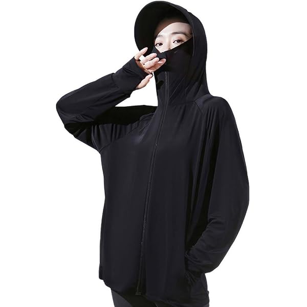 Amazon.co.jp: [Mukii] UVカットパーカー 遮光率99.9％ ミューキー