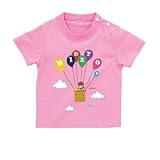 BabyChips hello(男の子)(名入れ半袖ベビーTシャツ) 90 ピンク