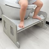 タンスのゲン トイレ 踏み台 2WAY 高さ調節 6段階 調節 耐荷重200kg トイレの踏み台 トイレトレーニング ステップ台 ふみ台 踏台 子供 石目調 49600374(113806)