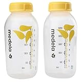 Medela Breastmilk Collection and Storage Bottles 8oz (250ml) - 2 Bottles COLORED by Medela [並行輸入品]