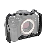 NICEYRIG カメラケージ ソニー A7M4 / A7S3/ Sony Alpha 7 IV/Alpha 7 S IIIに適用 フルカメラケージ カメラ専用ケージ 拡張カメラケージ カメラ拡張 アルミニウム合金製 - 497