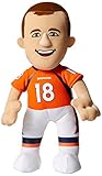 NFL Denver Broncos Peyton Manning Player Plush人形、6.5-inch X 3.5インチx 10-inch、オレンジ/ブルー