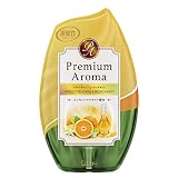 お部屋の消臭力 プレミアムアロマ Premium Aroma 消臭芳香剤 部屋用 部屋 スイートオレンジ&amp;ベルガモットの香り 400ml