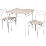 ダイニングテーブルセット 3点セット(チェア2脚・テーブル幅75) 幅75×奥行75×高さ74 ナチュラル ASP-75