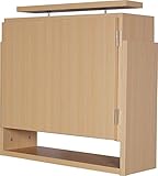 選べる5カラー！天井つっぱり上置き 幅 60cmX奥行19cm 天井高226cm～265cm対応(ナチュラル)