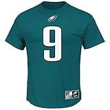 Nick Foles # 9 Philadelphia Eagles NFLメンズeligible Receiver II Player Tシャツ S