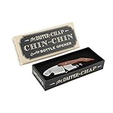 (シージービー・ギフトウェア) CGB Giftware Dapper Chap Chin Chin ボトルオープナー (ワンサイズ) (シルバー/ウッド)