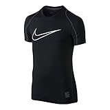 ナイキ(NIKE) ジュニア NP ボーイズ クール フィッテド S/S トップ 726463 010 ブラック/アンスラサイト 150