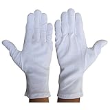 ウインセス 【滑り止め加工付き綿手袋 ／ 果樹採取用グローブ】 （男性用／長め） (10双)