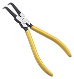 トップ(TOP) スナップリングプライヤ 穴用曲爪 極細タイプ 6個入 HB-125F