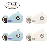 キャビネットロックベビー安全ロック食器棚ロックプレミアム品質漫画魚かわいい形状子供を安全4パック