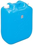 北陸土井 日本製 Japan 灯油缶スリム 20L・適合マーク付 ブルー 【まとめ買い40缶セット】