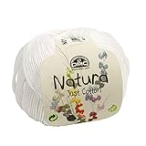 DMC NATURA ナチュラ 毛糸 合太 #1 ホワイト 約302-N01J