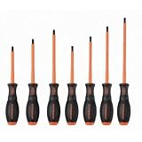 Pittsburgh 7 Piece Electrician's Screwdriver Set [並行輸入品]