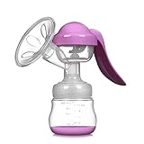 LOPNMEWQ ママ簡単マニュアル搾乳ポンプ授乳ポンプ牛乳コレクター搾乳機母乳サクション大瓶