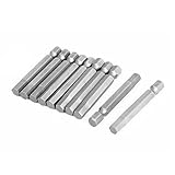 DealMux 1/4インチ六角シャンク6ミリメートルH6.0六角形Ins?rezデtournevis 10個入り