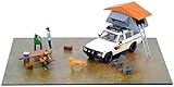 Inno Models 1/64 トヨタ ランドクルーザー FJ60 オートキャンプ ジオラマ 完成品 DIO64-002