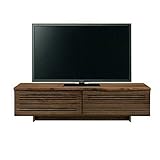 北欧風 幅180cm ロータイプテレビボード ブラウン 完成品
